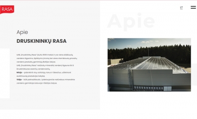 Internetinė svetainė su katalogu